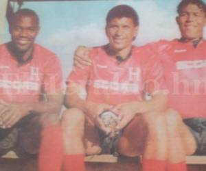 Nicolás Suazo, Montuca Castro y Carlos Pavón, estrellas del título del 95.