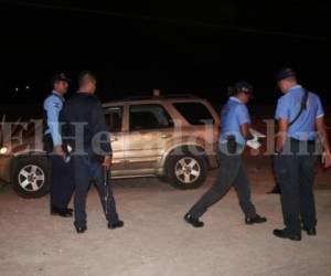 Las seis víctimas en Siguatepque quedaron dentro del vehículo (Foto: El Heraldo Honduras/ Noticias de Honduras)