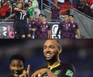 La escuadra azteca saldrá con la obligación de vencer a Jamaica, de ser posible con un resultado holgado. Foto: AFP