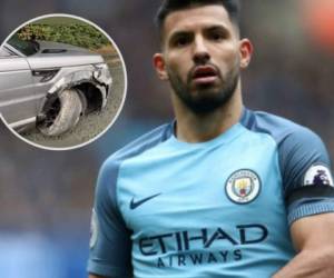 El atacante Sergio Kun Agüero milita en el Manchester City de Inglaterra.