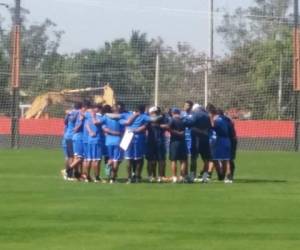 La Sub 23 de Honduras se concentra para enfrentar a Brasil en el Maracaná (Foto: Fenafuth)