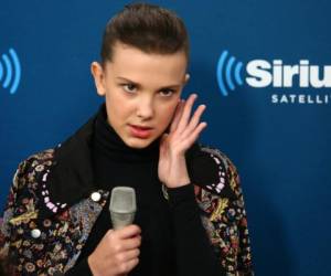 Millie Bobby Brown tiene 13 años y forma parte del elenco de la exitosa serie de Netflix 'Stranger Things'. Foto AFP