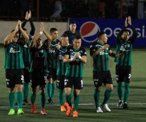 Infop logró el ascenso este sábado en Tegucigalpa. Foto: Ronal Aceituno