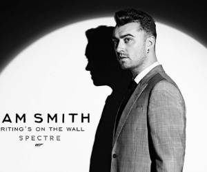 Sam Smith en el arte para Writing’s on the wall de la película Spectre.
