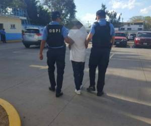 Agentes de la Dirección Policial de Investigaciones (DPI) lograron la captura del supuesto integrante de la mara MS-13.