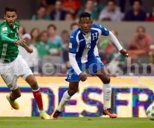 Romell Quioto, jugador de Honduras, seguramente será uno de los referentes de Concacaf en la eliminatoria final.