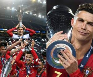 Cristiano Ronaldo continúa rompiendo su propio récord en títulos al ganar este domingo su segunda copa con Portugal.
