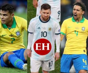 Thiago Silva y Marquinhos envían mensaje a Messi tras declaraciones contra Conmebol y la Copa América. (Fotos: AP)