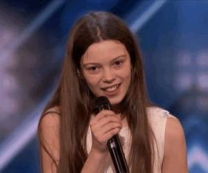 Courtney Haldwin, de 13 años de edad, pasó directo a la final de America's Got Talent 2018.