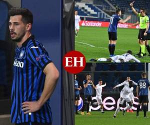 En un partido bastante trabado y rodeado de mucha polémica, el Real Madrid logró imponerse 1-0 al Atalanta en la ida de los octavos de final de la Champions League, dejando a los blancos con la posibilidad de superar dicha ronda tres años después. Fotos: AFP