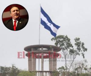 Mike Pompeo felicitó a Honduras por el 198 aniversario de independencia. Foto: Efrain Salgado/ EL HERALDO.