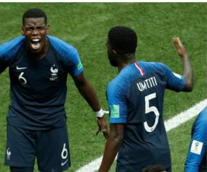 Paul Pogba es muy temperamental y en el cruce de octavos ante Argentina motivó a los suyos con un polémico discurso (FOTO: AFP).