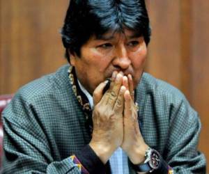 Morales, quien está refugiado en Argentina, rechazó la imputación y denunció “una persecución política”. Foto: AFP
