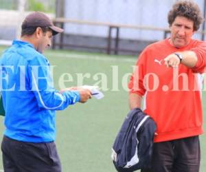 El timonel del Olimpia considera que Motagua tiene plantel para armar un buen equipo para el clásico. (Foto: Juan Salgado/ El Heraldo Honduras)