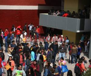 El concurso docente se realizó el 29 y 30 de noviembre de 2017 y los aspirantes de la capital hicieron las pruebas en la UNAH.