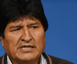Evo Morales renunció este domingo a la presidencia de Bolivia. Foto AFP
