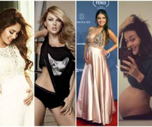 Las famosas que serán madres este 2017... ¡Mamacitas! (Foto: Redes / El Heraldo Honduras / Noticias de Entretenimiento)