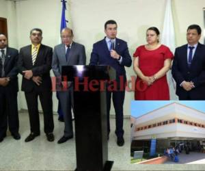 El primer grupo de candidatos que llegará al auditorio de Química y Farmacia de la UNAH para entrevistarse con la Junta Proponente. (Foto: El Heraldo Honduras)