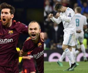 Será el último clásico para Ándres Iniesta entre el Barcelona y Real Madrid. Foto:AFP