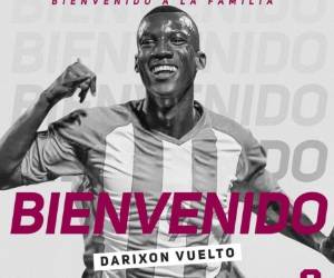 Darixon Vuelto ya es parte del plantel del Saprissa.