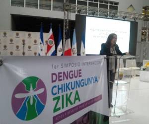 Retos y desafios para la salud pública fue el lema de esta conferencia internacional sobre los padecimientos que transmite el zancudo Aedes aegypti, foto: Johny Magallanes/El Heraldo.