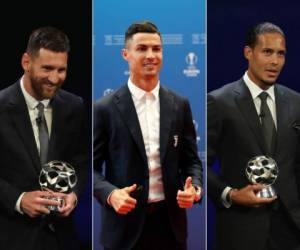 Entre estos tres jugadores está el próximo 'The Best'. (Fotos: AP)