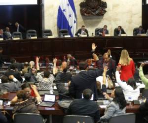 Diputados del Congreso Nacional volverán hasta enero al hemiciclo. Foto: El Heraldo.