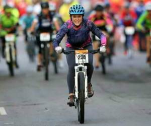 El ciclismo ya es parte de la vida de la sampedrana.