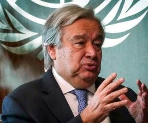 El secretario de las Naciones Unidas recalcó la solidaridad con la población y el gobierno de Francia.