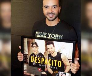 Luis Fonsi y su 'Despacito' coronan la lista de las canciones más sonadas. Foto Instagram