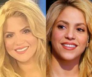 La hermosa venezolana baila y canta como Shakira. Fotos AP e Instagram @shakibecca