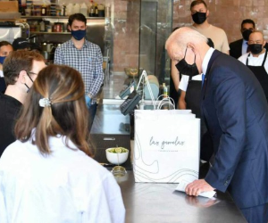 El restaurante, en parte propiedad de inmigrantes mexicanos, recibió asistencia económica por parte un programa de ayuda del gobierno. Foto: AP.