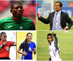 Ellos son los embajadores de nuestro fútbol en los Premios Concacaf 2016 (Foto: El Heraldo Honduras / Deportes El Heraldo / Noticias de Honduras)