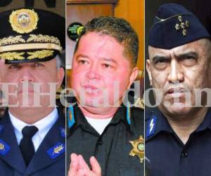 La comisión depuradora instó a la Secretaría de Seguridad para que cancele a los tres exdirectores de la Policía Nacional pese a que dos estaban suspendidos, foto: El Heraldo.