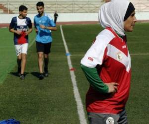 Meriem Bouhid jugaba como profesional en el Olympique de Safi desde hace un año y desapareció en el aeropuerto después de un torneo internacional en Valencia. Foto: Agencia AFP