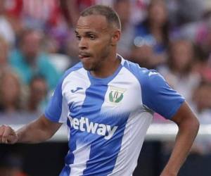 Martin Braithwaite actualmenta juega en el Leganés. Foto: AFP