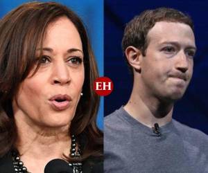 La vicepresidenta de EEUU, Kamala Harris, y el presidente de Facebook, Mark Zuckerberg tienen prohibido ingresar a territorio ruso.