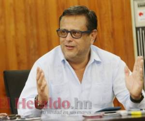 El ministro de Educación, Arnaldo Bueso. Foto: EL HERALDO