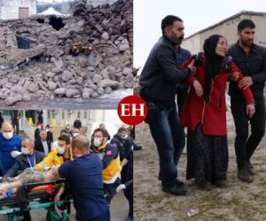 Nueve personas murieron en Turquía en un terremoto de magnitud 5,7 que golpeó el oeste de Irán el domingo por la mañana. Estas son las imágenes de la destrucción. Fotos AFP