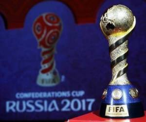 Este es el trofeo para el ganador de la Copa Confederaciones Rusia 2017. (Foto: Agencias/AFP)