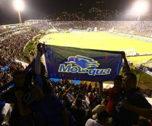Los motagüenses suelen llenar el estadio Nacional cada vez que su equipo llega a instancias finales. Foto: Archivo El Heraldo.