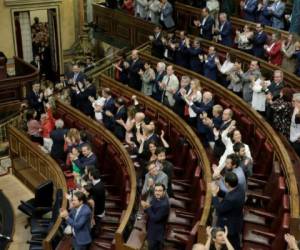 El Parlamento español aprobó definitivamente el presupuesto 2018, el cual el nuevo presidente del gobierno, Pedro Sánchez, se comprometió a ejecutar. Foto: Agencia AFP