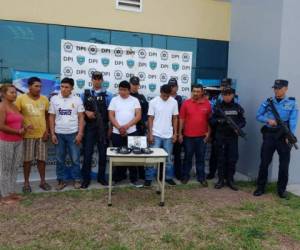 La 'Operación Ciclón IV' fue realizada en el departamento de Comayagua. (Foto: Cortesía Policía Nacional)