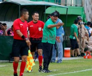 El técnico consideró que Motagua dilató el partido. | Foto: El Heraldo.