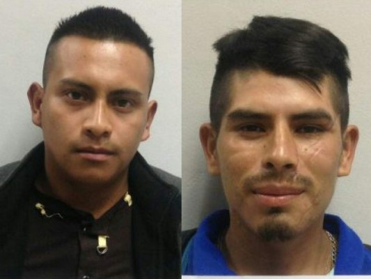 Elmer Antonio Pérez González (25) y Nelson Javier Hernández Portillo (22) son las personas capturadas por las autoridades.