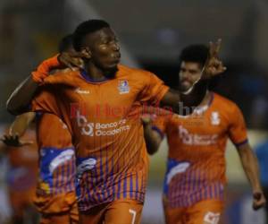 Franco Güity a los 69 minutos anotó el gol de la victoria. Foto: Marvin Salgado.