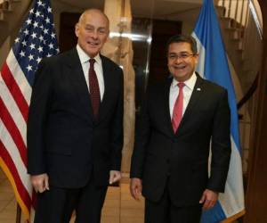 John Kelly ha mostrado su apoyo en el tema del Plan Alianza para la Prosperidad del Triángulo Norte de Centroamérica.