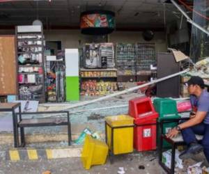 Filipinas está situada en el 'cinturón de fuego' del Pacífico, donde se encuentran placas tectónicas que generan frecuentes actividades sísmicas y volcánicas. Foto: AFP.