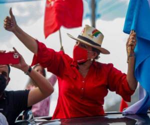 Xiomara Castro, presidenta electa de Honduras. Foto archivo EL HERALDO