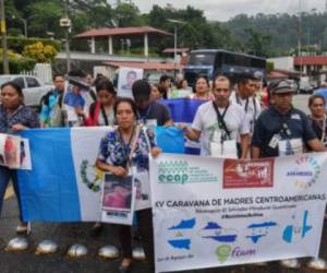 La hondureña viajaba junto a la caravana de madres centroamericanas. Foto: Cortesía.